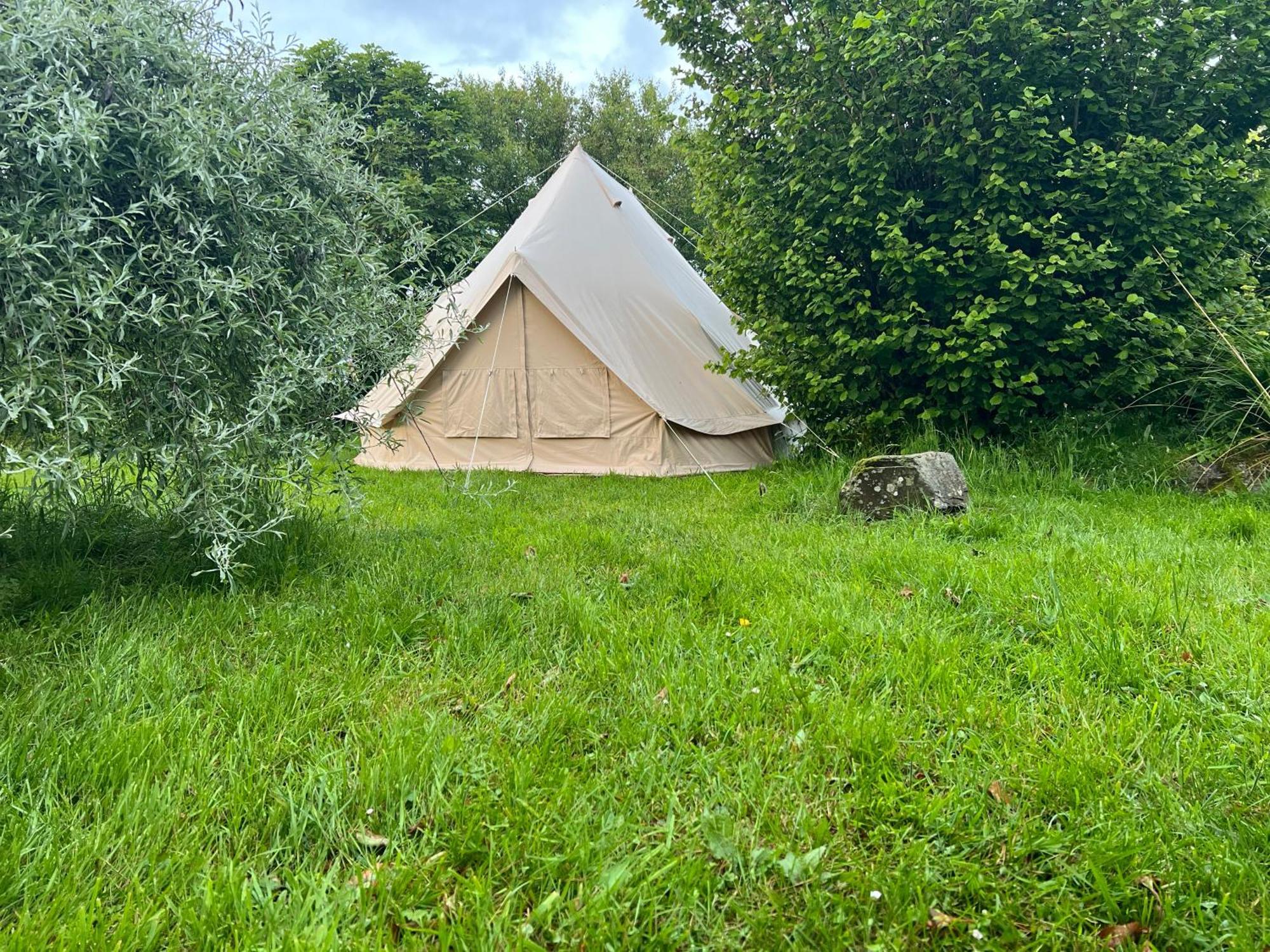 Bluebell Tent At Ballyward Croft Ardkeen Exteriör bild