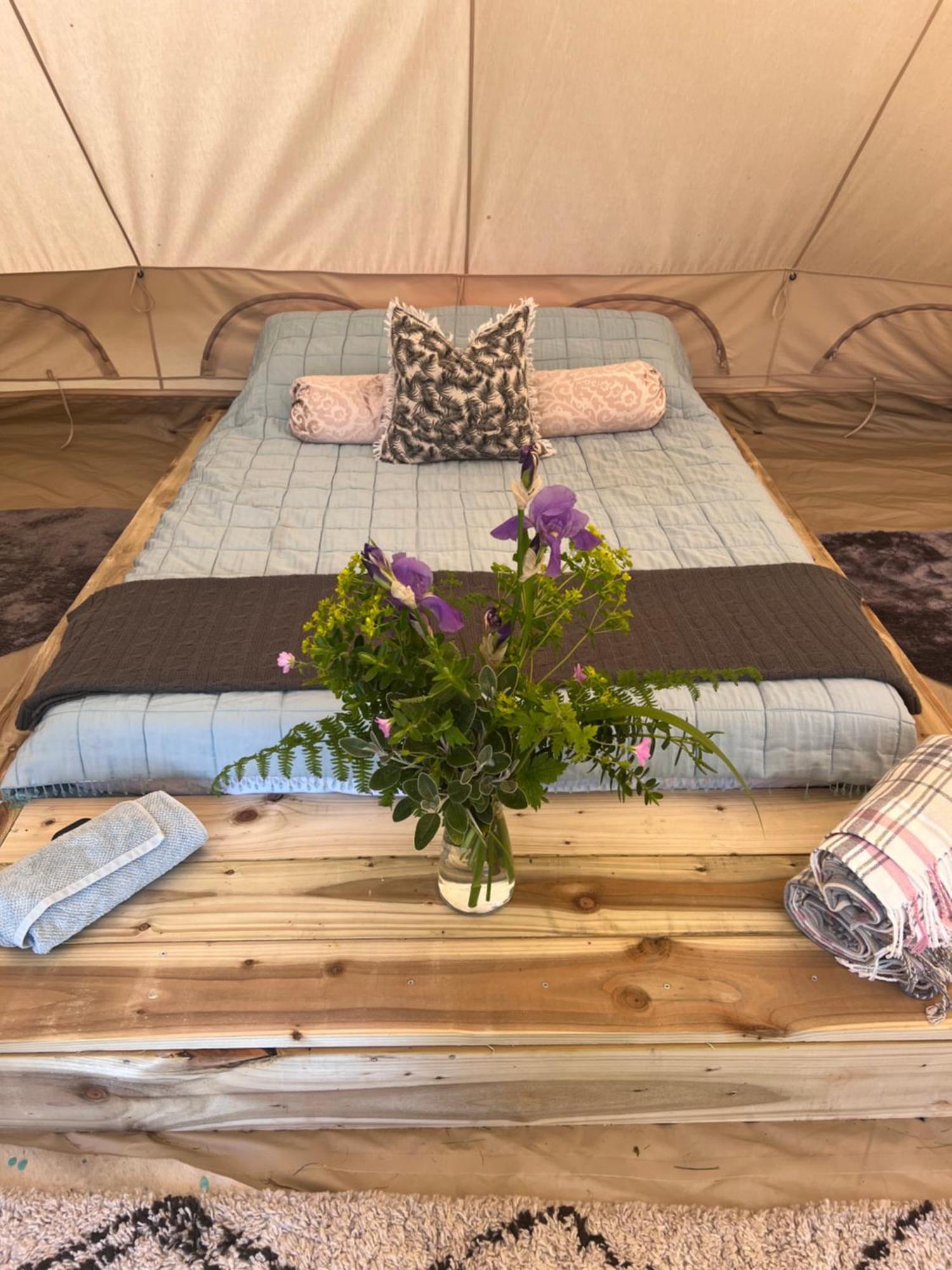 Bluebell Tent At Ballyward Croft Ardkeen Exteriör bild